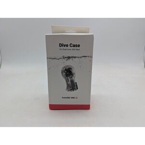 Insta360 ONE R Dive Case Dual-Lens 360 Mod Clear NEW Waterproof Housing 30m 98ft